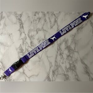 Pink Victoria’s secret’s lanyard